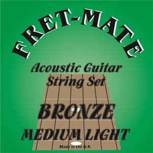 Fretmate Bronze Medium Light Set