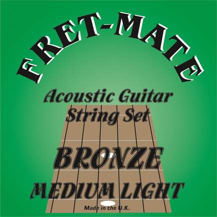 Fretmate Bronze Medium Light Set