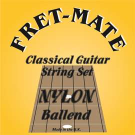 Fretmate Classic Nylon Silverwound Ballend Set