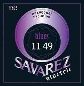 Savarez Elec Explosion Hex Set 11/49 Blues