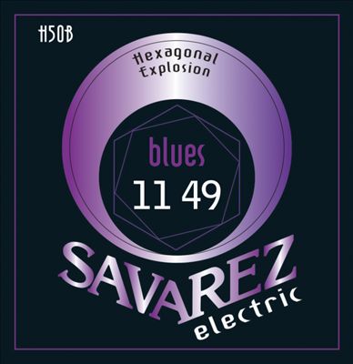 Savarez Elec Explosion Hex Set 11/49 Blues