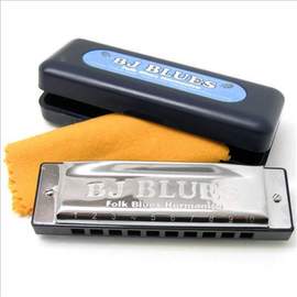 Bj Folk / Blues - "d" Harmonica - Sh-h10ds