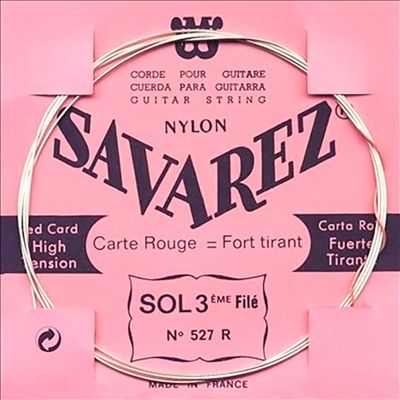 Savarez 527r 10 String G3 Red