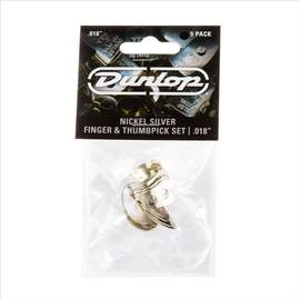 Jim Dunlop Nickel Finger(4) Thumb(1) Pl Pk