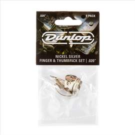 Jim Dunlop Nickel Finger(4) Thumb(1) Pl Pk
