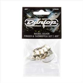 Jim Dunlop Nickel Finger(4) Thumb(1) Pl Pk