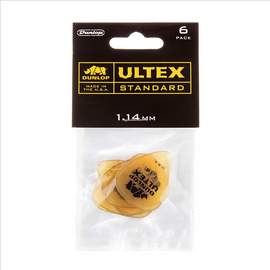 Jim Dunlop Ultex 1.14 Standard Pl Pk Of 6