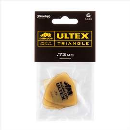 Jim Dunlop Ultex 0.73 Triangular Pl Pk Of 6