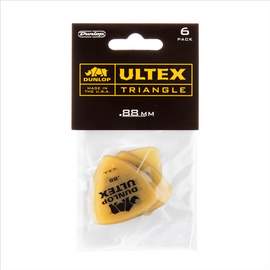 Jim Dunlop Ultex 0.88 Triangular Pl Pk Of 6