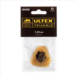 Jim Dunlop Ultex 1.0 Triangular Pl Pk Of 6