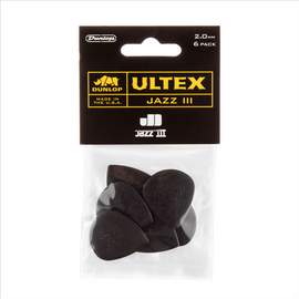 Jim Dunlop Ultex Jazziii 2.0mm P/pack 6