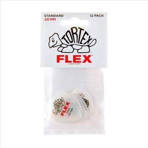 Jim Dunlop Tortex 0.50 Flex Std.ply.pk. X  12