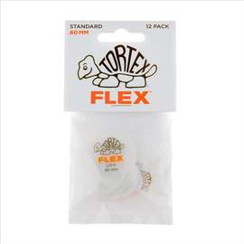 Jim Dunlop Tortex 0.60 Flex Std.ply.pk. X  12