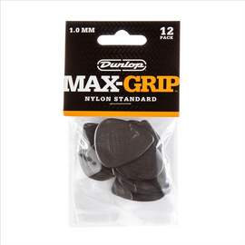 Jim Dunlop Nylon Standard 1.0mm Maxgrip Pl Pk Of 12