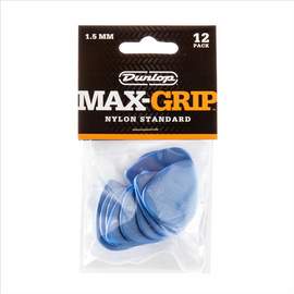Jim Dunlop Nylon Standard 1.5m Maxgrip  Pl Pk Of 12