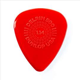 Jim Dunlop Delrin 500 Prime Grip 1.14mm P/pak 12