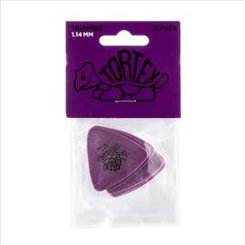 Jim Dunlop Tortex 1.14 Triangle Pl Pk Of 6