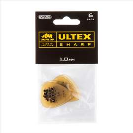 Jim Dunlop Ultex 1.0 Sharp Pl Pk Of 6