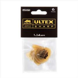 Jim Dunlop Ultex 1.14 Sharp Pl Pk Of 6