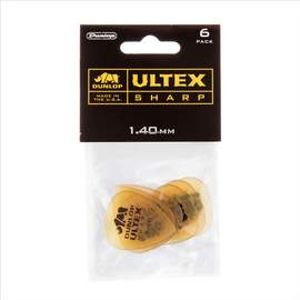 Jim Dunlop Ultex 1.40 Sharp Pl Pk Of 6