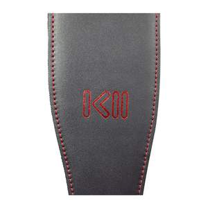 K2 Neo Black Leather Strap Red Logo