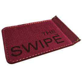 Burgundy Swipe Cleaner And Cloth  (one)