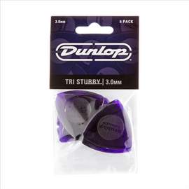 Jim Dunlop Stubby 3.0 Triangle Pl Pk Of 6