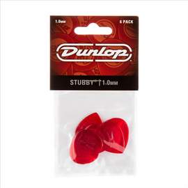 Jim Dunlop Stubby 1.0  Jazz Pl Pk Of 6