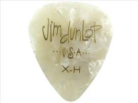 Jim Dunlop Celluloid Wht Pearld X-hvy Pl Pk Of 12
