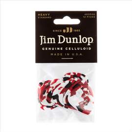 Jim Dunlop Celluloid Confetti Hvy Pl Pk Of 12