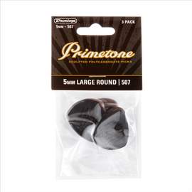 Jim Dunlop Primetones 5mm Lge Round Pl Pk Of 3