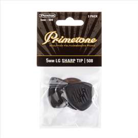 Jim Dunlop Primetones 5mm Lge Pointed Pl Pk Of 3