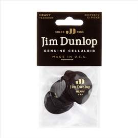 Jim Dunlop Cn Blk Hvy X 12 P/pak