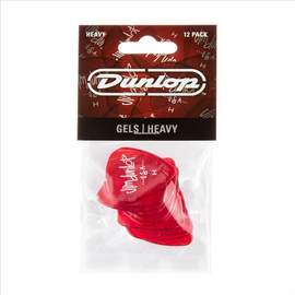 Jim Dunlop Gels Heavy Red Pl Pk Of 12