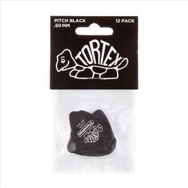 Jim Dunlop Tortex 0.50 Pitch Black Pl Pk Of 12