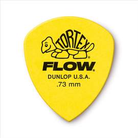Jim Dunlop Tortex Flow Std Grip 0.73mm P/pak Of 12