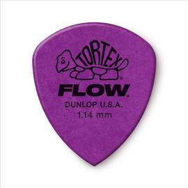 Jim Dunlop Tortex Flow Std Grip 1.14mm P/pak Of 12