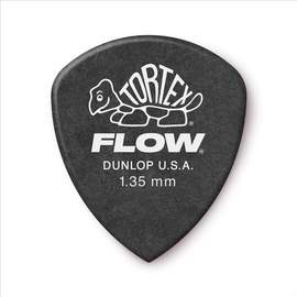 Jim Dunlop Tortex Flow Std Grip 1.35mm P/pak Of 12