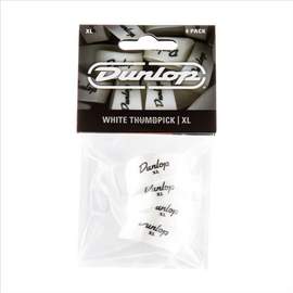 Jim Dunlop White Thumb Pick Xl Ppakx4