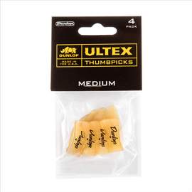 Jim Dunlop Gold Ultex Thumb Pick Med Ppakx4