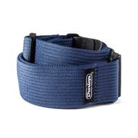 Jim Dunlop Ribbed Cotton Strap Navy