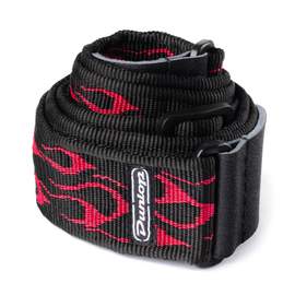 Jim Dunlop Red Flambe Strap - Red