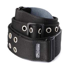 Jim Dunlop Dunlop Black Nylon Grommet Strap