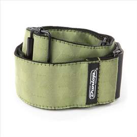 Jim Dunlop Jacquard Hex Echo Olive Strap