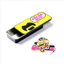 Jim Dunlop Zappa Med Pk Tin Yellow - Each