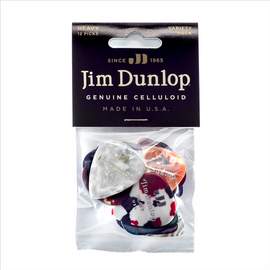 Jim Dunlop Variety Players Pak Celluloid Hvy P/pk 12