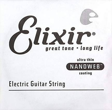 Elixir Single Electric Guitar String Nanoweb (.036)