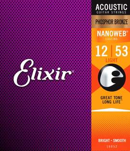 Elixir: Nanoweb Phosphor Bronze (25 Pack Set)