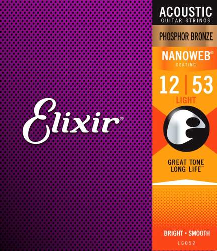 Elixir: Nanoweb Phosphor Bronze (25 Pack Set)