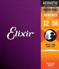 Elixir E16077 Nano Pb Acoust 012-056 Lgt.med.set